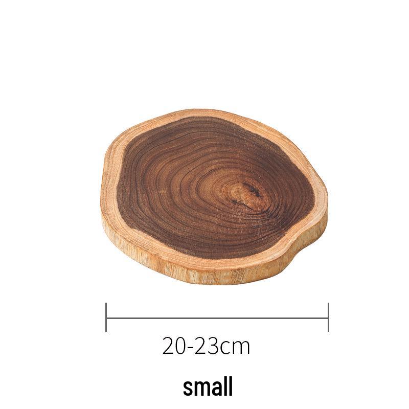 High-End Irregular Acacia Wood Cutting Board & Platter for Camping and Picnics