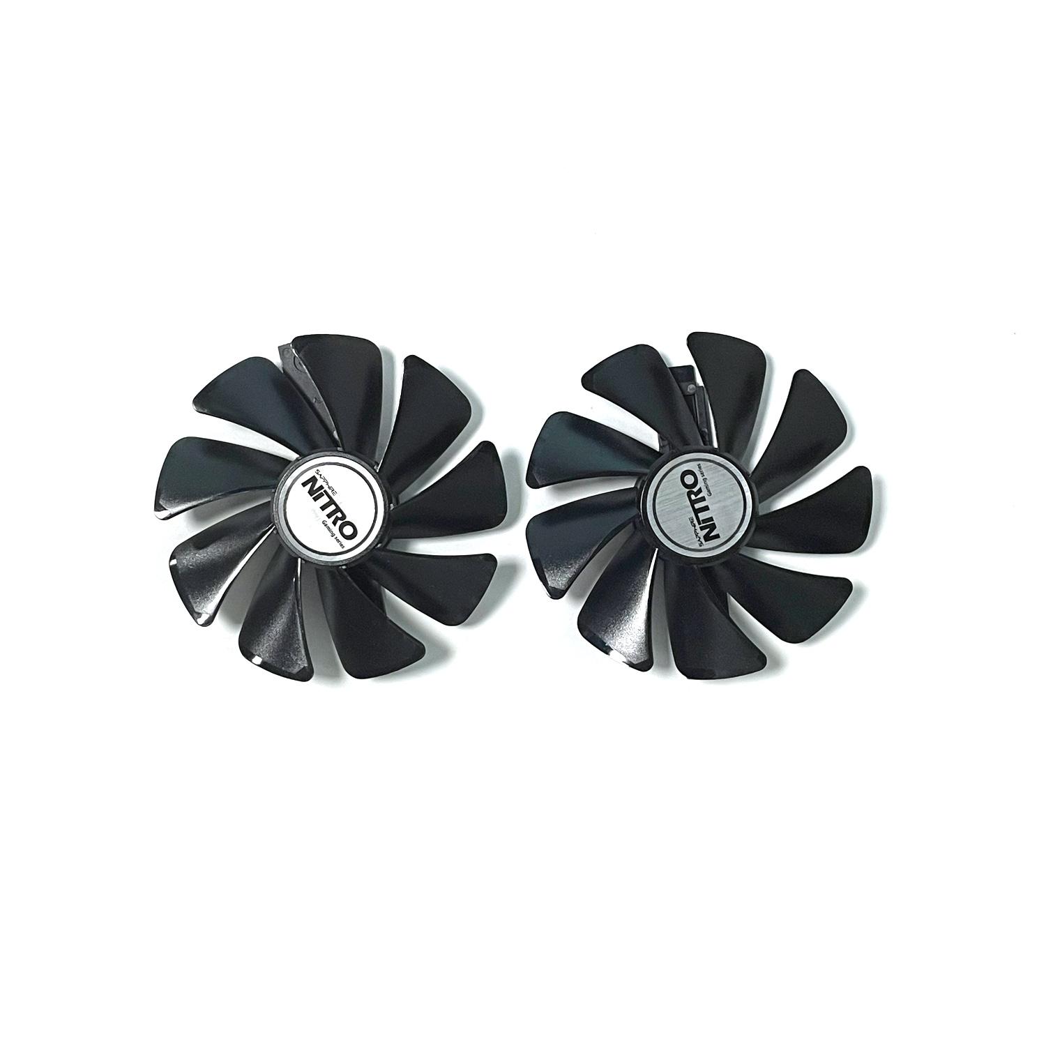 

95MM CF1015H12D DC 12V 0.42A for Sapphire Radeon RX 470 480 580 570 RX580 RX480 Graphics Card Fan RX580 570 GPU Cooler 2 FAN