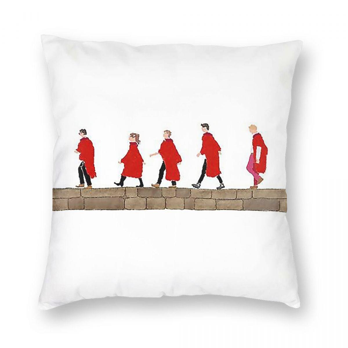 University Of St Andrews Pier Walk Square Pillowcase Polyester Linen Velvet Pattern Decor Throw Pillow Case Car Cushion Cover 30x30cm