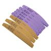 Washable wear-resistant nail file strips, polished manicure with scale, nail buffer strips, manicure tools