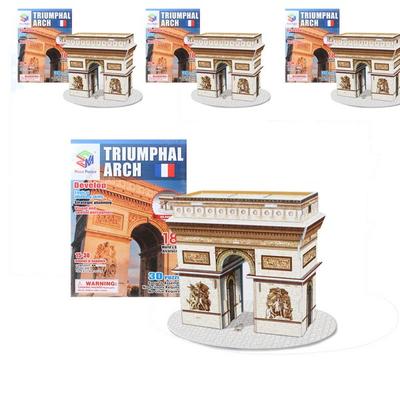 Big Dream Paris Arc de Triomphe 3D Quebra-cabeça tridimensional 4P Conjunto quebra-cabeça 3D da Coreia