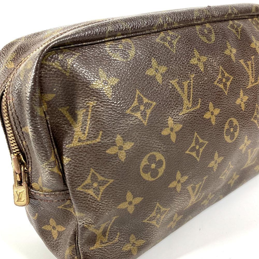 Louis Vuitton  M47522  Monogram Trousse Toilette 28 Cosmetics Pouch Clutch Bag