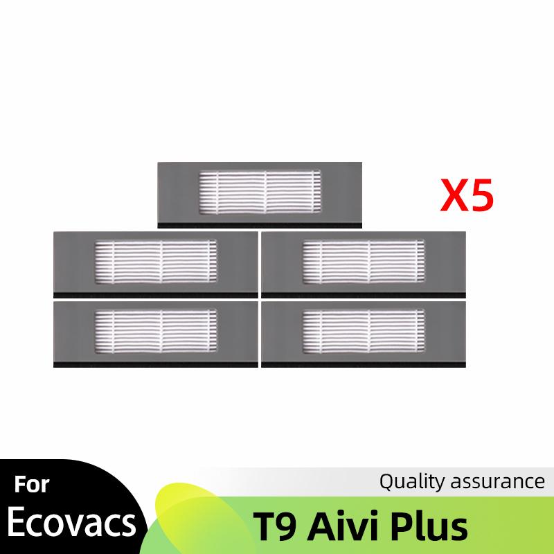 Fit For Ecovacs Debot T9 Aivi Plus Main Side Brush Hepa Filter Mop Cloths Rag Dustbin Dust Box Replacement Accessory