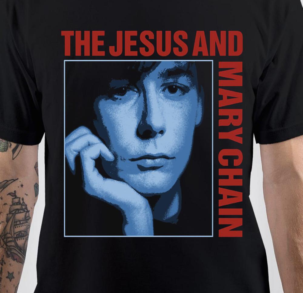 The Jesus and Mary Chain band T-shirt Black Unisex S-5Xl 1T67 Unisex T-Shirt XL
