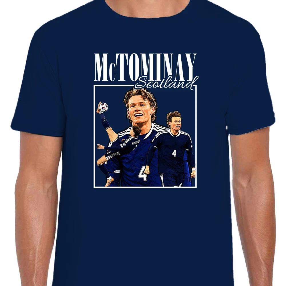 Scotland McTominay 80 s Style Adult Navy T-Shirt Scotland World Cup 2026 Tee S