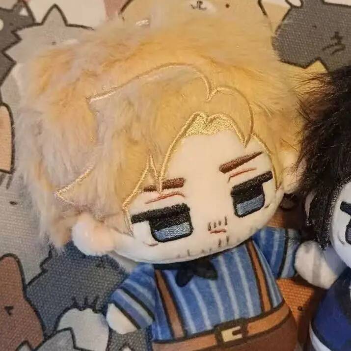 10cm Spiel Red Dead Redemption 2 Arthur Morgan Plüschpuppe Kieran Duffy Javier Micah Bell John Rucksack Pandent Schlüsselanhänger Weihnachtsgeschenk
