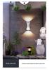 Modern LED Waterproof Outdoor Wall Lamp – Creative Design for Corridor