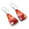 Natural Mookaite Gemstone 925 Sterling Silver Jewelry Earring 1.97" AEE-10831