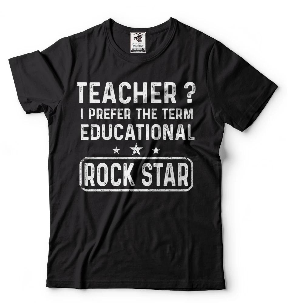 

Back to school T-shirt Rock Star Teach Shirt gift for Teacher School shirt S