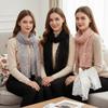 Lightweight Sunscreen Shawl Breathable Mesh Silk Scarf Elegant Lace Scarf  Spring