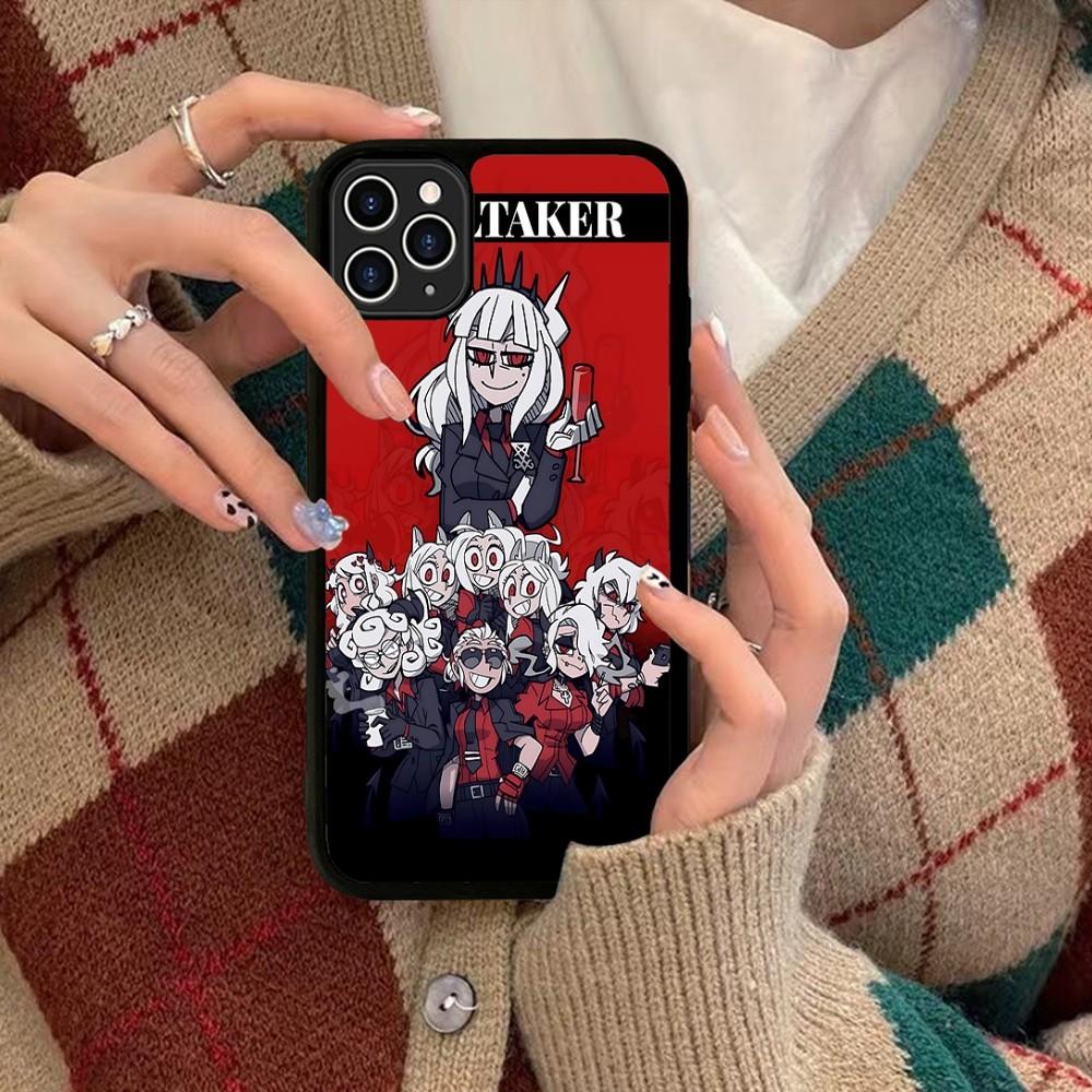 Helltaker Phone Case Silicone PC+TPU For For IPhone 11 12 13 14 15 16 Plus Pro Max Cover