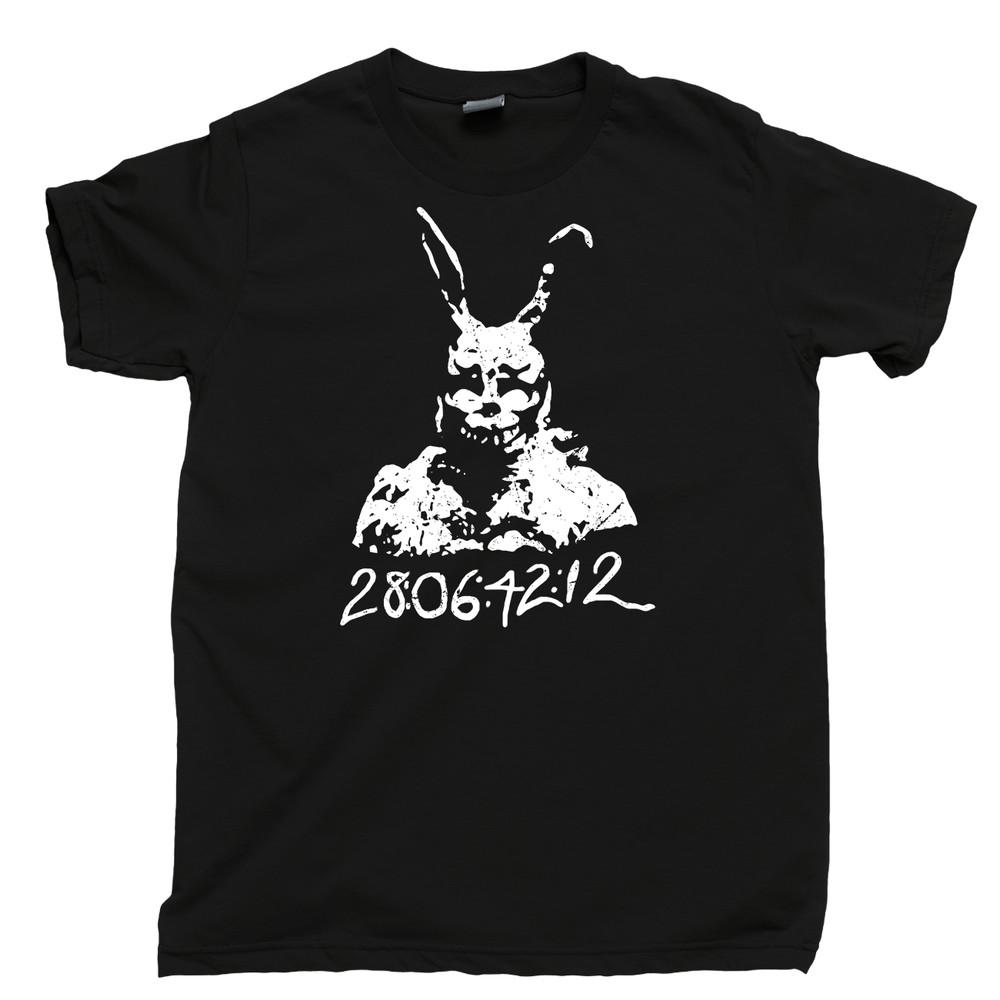 

Donnie Darko T Shirt 28 06 42 12 Frank Bunny Rabbit Suit Time Travel Movie Tee 2XL