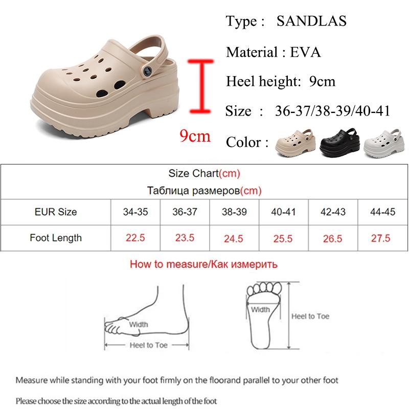 Zoccoli Fondo Spesso Estivi 2026 Scarpe da Giardino Donna Antiscivolo Impermeabili Sandali da Spiaggia Piscina Donna Piattaforma in Eva a Punta Chiusa