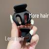 Women's Small High Ponytail Anti-Collapse Hair Claw Clip