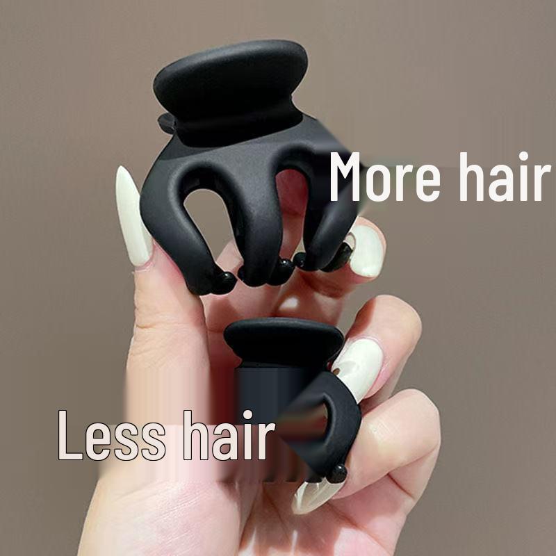 Women's Small High Ponytail Anti-Collapse Hair Claw Clip