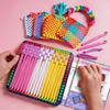 Elastic Loom Rubber Bands Refill Kit Bracelet Jewelry Making Kit for Kids Weaving DIY Crafting Toys Christmas Gift Children Toys