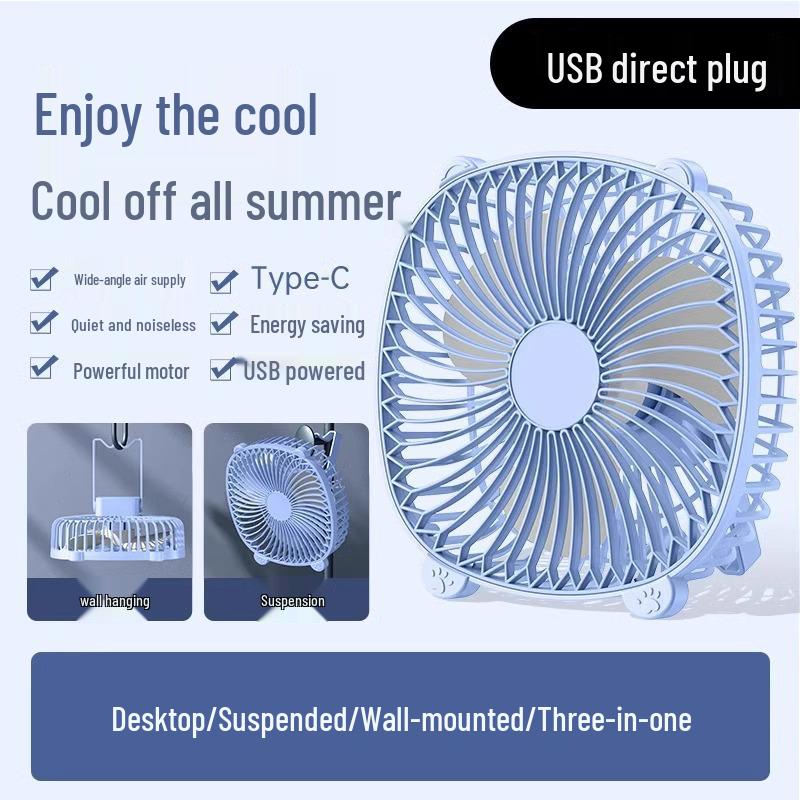 Newcomer Discount: Silent Desktop Fan for Dorms & Offices
