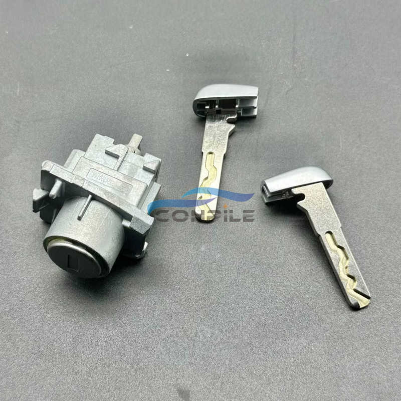 For Jeep Compass Left Front Door Lock Cylinder Full Car Lock Cylinder with Key Blank 155250107