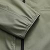 FILA Solid Color Zip Detachable Sports Casual Hooded Jacket Men Jackets Green Khaki A11M211709FLK