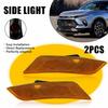 Front Bumper Side Marker Light Housing Amber Lens For 2017-2024 Cadillac XT5 EA