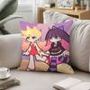 Cute Anime Girl PPanty Stocking Throw Pillow Covers Pattern Cushion Cover Suitable For Sofa Bedroom Car Pillow Cover
