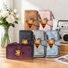 Casual Long Wallet Fashion Printed Purse Portable Multi Card Holder for Daily Use