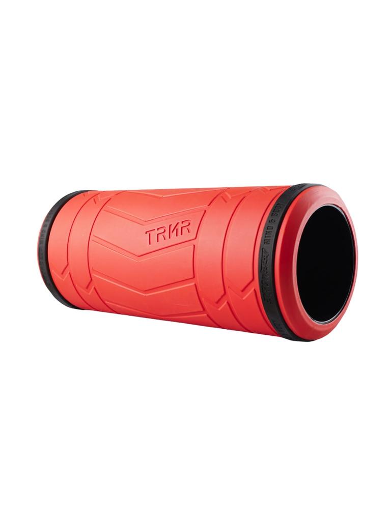 Trainer Foam Roller Hard Fascia Roller Myofascial Release Stretch Roller EVA Silikonføtter Kalv Watermelon x Black [TRNR] /