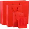 KOUSU Thickened Kraft Paper Gift Bags with Handles