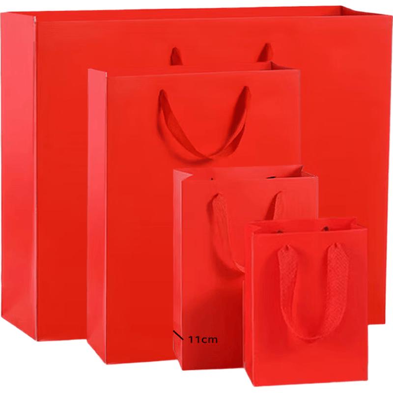 KOUSU Thickened Kraft Paper Gift Bags with Handles