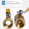 Copper Ball Valve DN15, DN20, DN25, DN32 Radiator Tap Switch