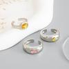 3/4/5 Stück Vintage Trendige Zehenringe Set Offene Fußringe Für Frau Bunter Kristall Minimalistisch Bohemian Sommer Strand Schmuck Geschenk