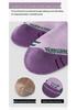 Renaissance Women's Anti-slip Purple Sports Socks - Sweat-absorbing & Breathable for Running, Jump Rope