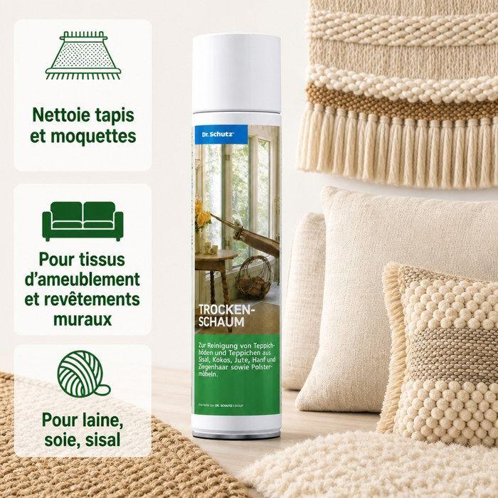 Natural Fiber Carpet Cleaner, 400 Ml, for Approx.. 10 M²