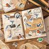 500Pcs/Roll Bird Roll Stickers Phone Scrapbook Envelope Gift Water Cup Guitar Skateboard Notebook Waterproof Decorative