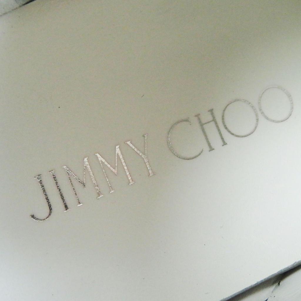 Pristine JIMMY CHOO sneakers DIAMOND Cobalt Neon Orange Calf leather Women 36 Used