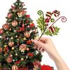 Christmas Artificial Red Red Green Candy Flowers Xmas Tree Decorations Party New Year Christmas Supplies Home Decorations Gifts