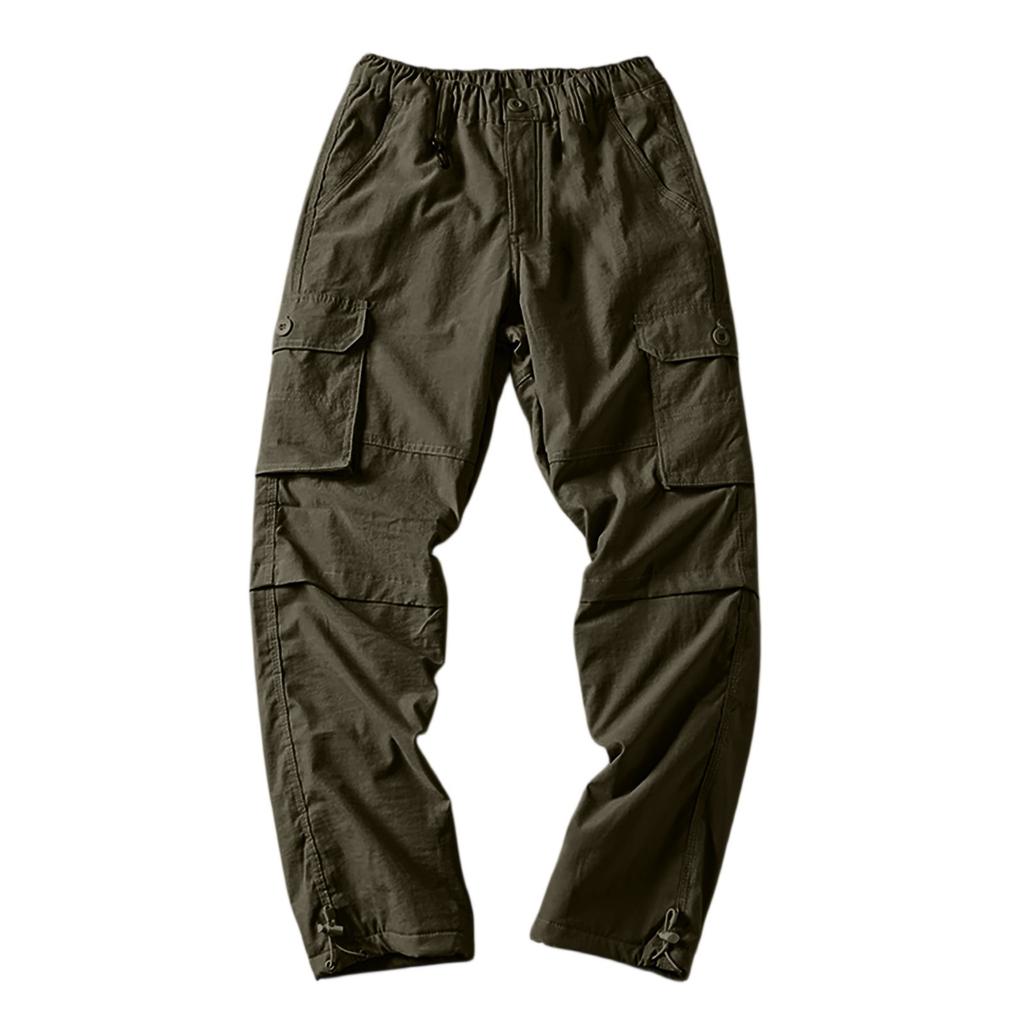 Men's And Women's Work Pants Outdoor Work Fishing Camping Waterproof Wear-resistant Multi-Pocket Work Pants (Detachable)