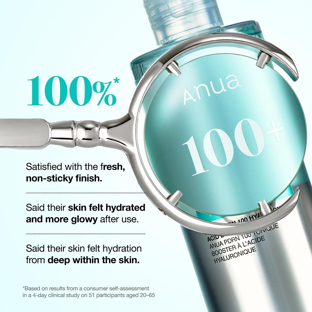 ANUA PDRN100 Hyaluronic Acid Booster Toner a toner that provides and radiance to improve skin texture and Hydrating and hydrating for and combination