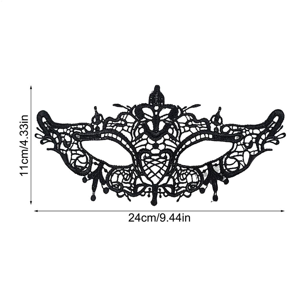 Lace Black Eye Cover Women Carnival Face Masque Festivals Decoration Blindfold For Women Girls Teens Halloween Christmas