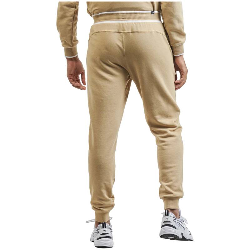Puma Schnürung Logo Bündchen Freizeit Hose Herren Hosen Braun 678972-83