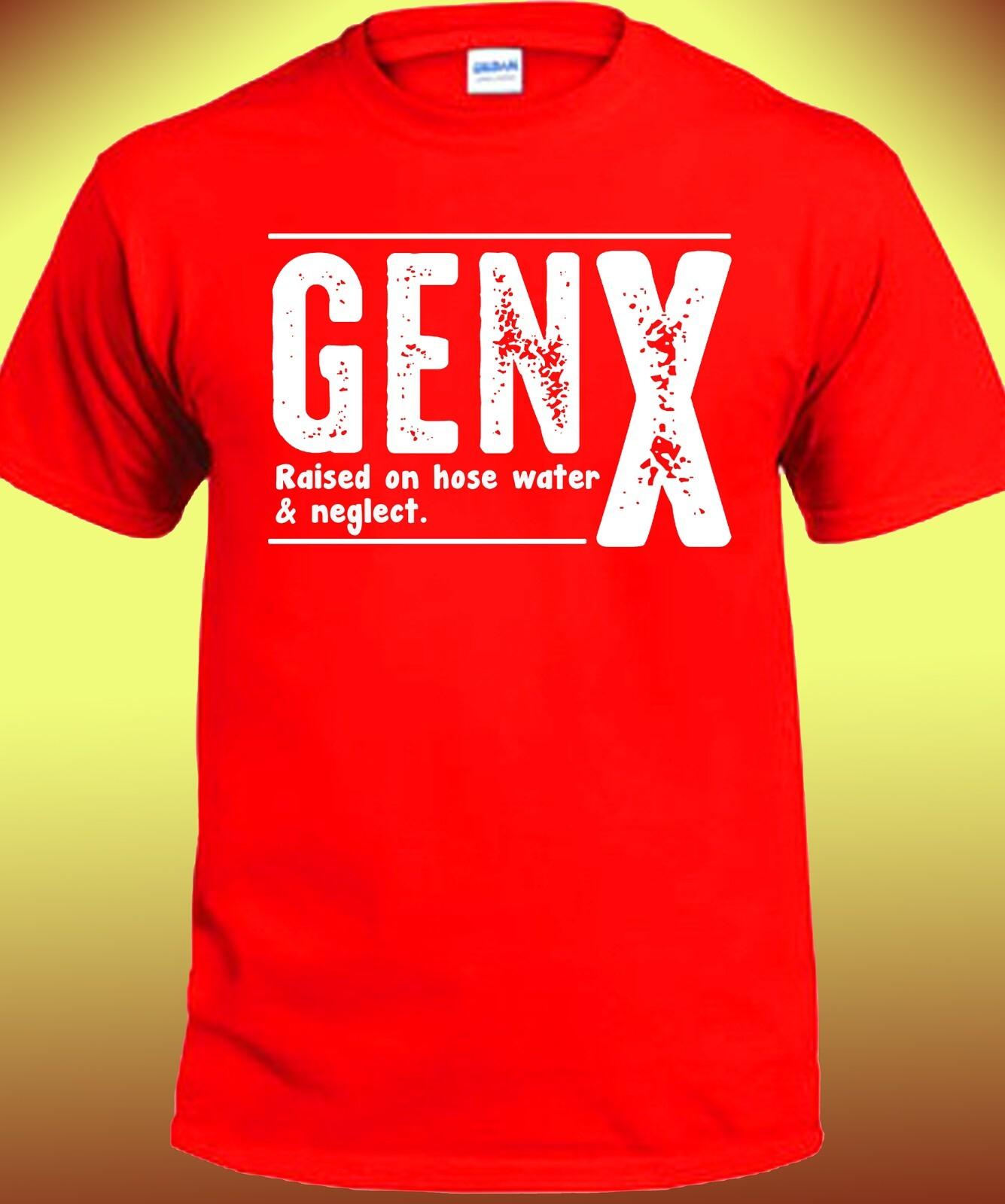 Gen X Raised on Hose Water & Neglect T-shirt S разноцветный