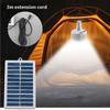 Portable Led Bulb Light IP65 Waterproof Portable Solar Lamp Bulb Solar Panel Outdoor Emergency Light for Camp Tent Night Fishing