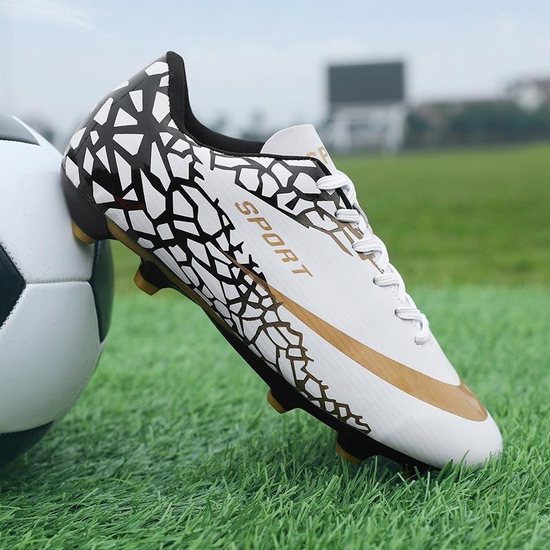 New Football Shoes Children's Men's and Women's Glue Nails, Broken Nails, Long Nails, Flat-soled Training Shoes, Young and Young Low-top Sports Shoes