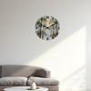 High-Quality Autumn High-Quality Leaves High-Quality Wooden High-Quality Wall High-Quality Clock, 10-16Inch High-Quality Silent High-Quality Wall