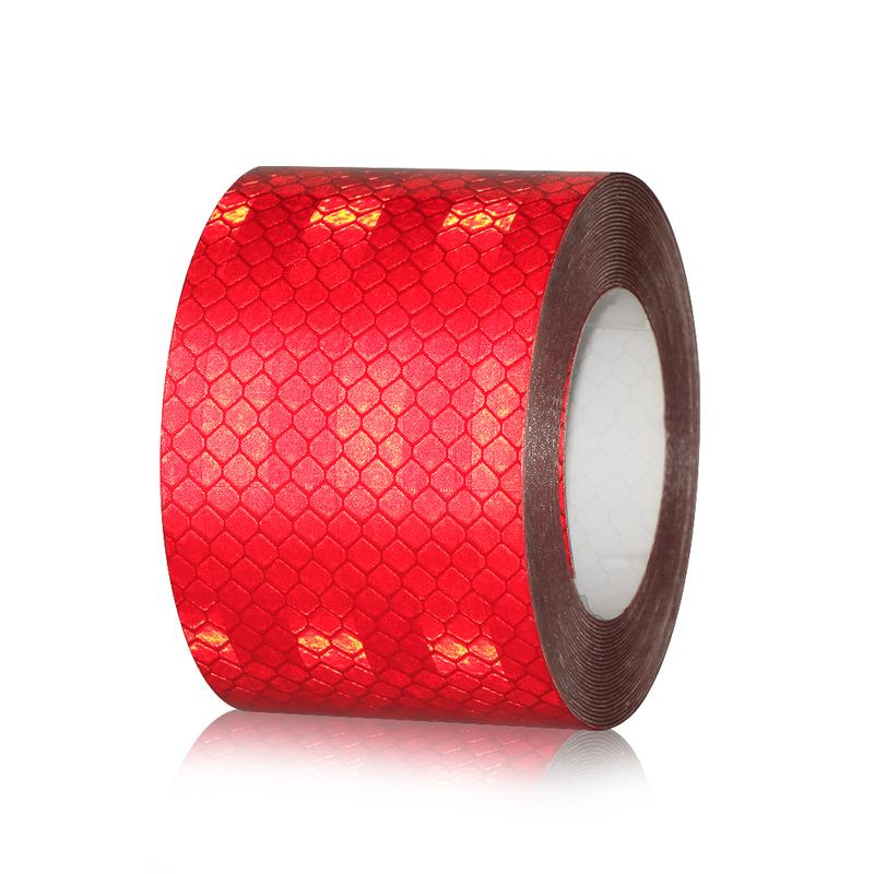 High quality 5x200cm Car Reflective Tape Stickers Auto Motorcycle Safety Reflective Material Film Warning Tape Car Styling
