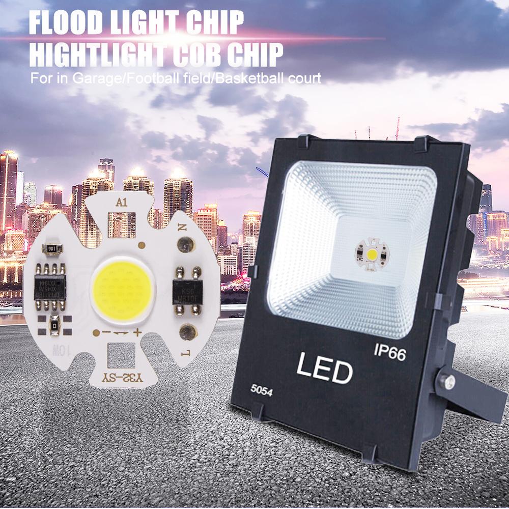 2 pezzi Mini COB LED Chip Lampada 220V 3W 5W 7W 9W Y27 Lampada LED Lampadina IP65 Ingresso IC Intelligente Per Fai da Te LED Proiettore Faretto