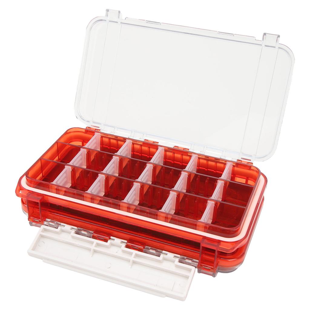 Taca na przynęty wędkarskie z przegródkami Stabilne pudełko do przechowywania akcesoriów wędkarskich PP do wody słonej i słodkiej