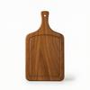 Wood Cutting Boards with Handle Walnut Smooth Butcher Block for Kitchen,