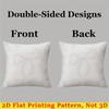 White Bow square Jacquard Pillow Cover for Sofa Office Waist Cushion Cover Home Decorative Pillowcase