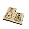 Pet Memorial Keychain Die SingleStep Pressing PawShaped Leather Paw Pendant Cutting Form for